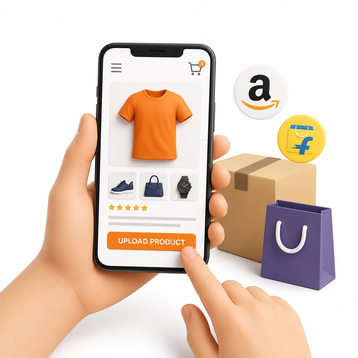 Product Upload Listing Services
